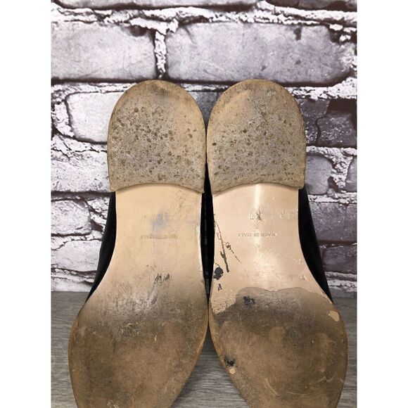 Everlane The Modern Black Leather Slip On Pointed Toe Loafers Women Sz 10M US/41 - Picture 8 of 16